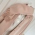 Late Umbrella 24/fw Hathaway Art Exhibition Good Girl's Scarf Wool Collar Pink Coat