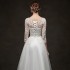 2023 New Bridal Wedding Dress with Simple One Shoulder Shoulder Style, Palace Style, Foreign Trade Dress, Hepburn Lace, Looks Thin