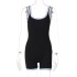 European and American women's clothing 2024 summer Amazon new U-neck contrasting suspender tight sports yoga jumpsuit wholesale