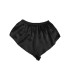 Thin lace up loose shorts with simulated silk soft and anti glare safety pants for women's summer home base shorts