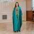 Cross border INS Amazon Middle East Muslim Embroidered Robe Abaya Light Luxury Evening Dress Two Piece Set Dress