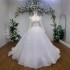 Gaoding New Heavy Industry Nail Bead Puff Skirt Wedding Dress Female Bride French Luxury Big Tail W2413 European and American