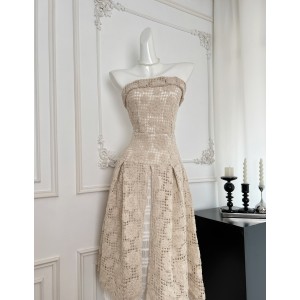 JOYAMIFANDK Dehua Mountain Tea 3D Carving Multi Layer Skirt