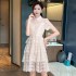 Age reducing lace small fragrance dress set for women 2024 summer new style temperament outfit, complete set