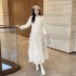 2024 Xiaoxiangfeng French socialite mink fur soft glutinous sweater short coat women's autumn slim fit knitted cardigan two-piece set