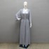 XQY500261 Amazon Four Seasons Commuter Tank Top+Coat Dress Chiffon Hot Diamond Muslim Set Robe