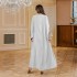 Cross border Middle East Saudi Arabia Dubai Women's Robe Muslim Rope Embroidered Robe Women's Elegant Dress Foreign Trade Wholesale