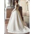 Main Wedding Dress 2024 New Winter Bridal High Collar Long Sleeve Lace Slimming Fantasy Luxury A-line Edition Wedding Dress