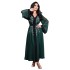 XQY500365 Cross border Middle East Women's Robe Dubai Arab Banquet Dress Hot Diamond Long Dress Dress