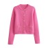 Foreign Trade 2024 Summer New Women's Button Decoration Knitted Cardigan Coat Small Fragrant Style Women's Sweater 6427034