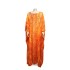 Cross border Amazon Africa Big Swing Dress Chiffon Hot Diamond with Cannon Beads and Elastic Inner Skirt Ethnic Clothing