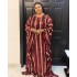 African Robe Dress Hot Selling Mesh Embroidered Front and Rear Beads with Elastic Tank Top Long Skirt Original Manufacturer