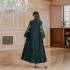 Muslim Middle East New abaya Women's Wear Dubai Türkiye Fashion Embroidery Robe Dress Foreign Trade