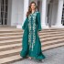 Cross border Muslim Middle Eastern Robe Women's Abaya Embroidered Dress Evening Dress Dubai Women's Foreign Trade Wholesale