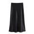 Foreign Trade 2024 Summer New Women's Clothing French Fashion Silk Texture High Waist Long Half length Skirt for Women 8632845