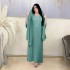 XQY500195 Middle Eastern Muslim Ethnic Clothing Fashion Hot Diamond Robe Saudi Party Dress