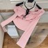 REESE Peach Blossom Autumn/Winter Pure Desire Design Knitted Hoodie Lace Inner R3250-1W