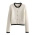 Foreign Trade 2024 Summer New Women's Button Decoration Knitted Cardigan Coat Small Fragrant Style Women's Sweater 6427034