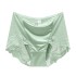 New Product: Light Luxury Lace Silk Medium High Waist Underwear for Women, Sexy Large Size, Silk Crotch, No Trace, Hip Wrapping Triangle Pants