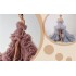 Sunshine Fluffy Off Shoulder Ball Dress Tulle Maternity Dress Photography Foreign Trade One Shoulder Mesh Tail Short in Front and Long in Back