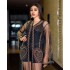 Cross border e-commerce Amazon Middle East African ethnic style long robe, mesh, front and back hot pressed diamond with suspender V-neck dress