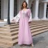 Cross border women's clothing from Europe and America, Middle East Muslim robes, Dubai clothing, embroidered abaya women's robes, foreign trade