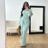 XQY500331 Cross border Middle East Muslim Ethnic Clothing 2024 Explosive Elegant Dress Commuter Robe