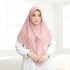 XQY500356 Cross border Middle East TikTok Malay Women's Headscarf Solid Color Crystal Cotton Strap Headscarf Hat