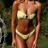 New European and American swimsuits for women's foreign trade sexy bikini women's adult strapless swimsuits in stock bikini