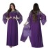 XQY500272 Cross border Middle Eastern Muslim Two piece Robe Fashion Hot Diamond Jalabiya Dress