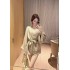 CCZEE Smart Han Lady Private Dress Dior * Lady Knitted Coat Temperament Loose Shoulder Top for Women