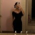 High end trendy niche designer evening dress autumn and winter women's clothing trend ostrich fur Gowns bandage dress for women