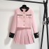 Xiaoxiangfeng Dress Set 2024 Early Autumn Short Coat Dress Two Piece Set