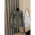 Autumn and winter new retro vintage versatile double-B denim jacket with washed print loose jacket for men and women