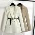 Suit jacket women's short autumn outfit 2024 new style temperament goddess style high-end suit top