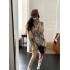 Checkered sweater jacket for women's autumn and winter new style, stylish, loose and lazy, versatile knit sweater top