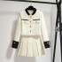 Xiaoxiangfeng Dress Set 2024 Early Autumn Short Coat Dress Two Piece Set