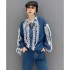 2024 Autumn New Korean Style Lace Collar Button Jacket Casual Versatile and Age reducing Trendy Women's Clothing