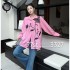 Mid to long length fashion heavy industry Xin Zhilei's floral embroidery tassel long sleeved shirt with a loose and trendy design