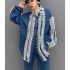 2024 Autumn New Korean Style Lace Collar Button Jacket Casual Versatile and Age reducing Trendy Women's Clothing