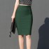 European and American striped sexy short skirt, tight fitting temperament, high waist, hip wrapped bandage, half body skirt, banquet party pencil skirt, 8 colors