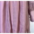 Real time spot European and American new elegant dress with hollowed out lace patchwork high waisted long sleeved dress, long skirt in eight colors