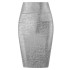 European and American sexy hot glue elastic short skirt temperament, slim fit, high waist, hip wrap, bandage, half body skirt, foreign trade skirt wholesale