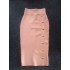 Autumn and winter new waist cinching slimming half skirt fashionable sewn button mid length skirt slim fitting bandage skirt temperament versatile hip hugging skirt