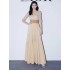 Wang Ziwen's celebrity style high-end women's clothing 2022 summer fashion western-style long skirt temperament slim fit dress