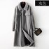 2019 new autumn and winter faux fur coat, women's mid to long lambhair coat, fashionable European and American foreign trade windbreaker trend