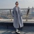 2023 Fashion Plush Autumn/Winter New Style Suit Collar Warm Fur Coat Women's Long Style Casual Style