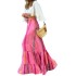 FD1364 in stock 2023 autumn new cross-border women's fashionable casual bohemian long skirt