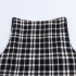 Foreign trade 2024 winter new women's European and American style fashionable and sexy outfit with side decoration plaid sleeveless dress 9366065