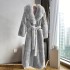 2022 new faux fur coat for women, mid to long length, European station, fashionable temperament, loose plus size to cover the belly trend